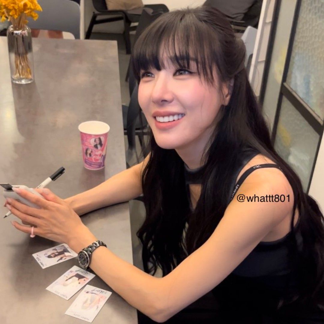 Recent activity shot of Tiffany Young (Girls' Generation)