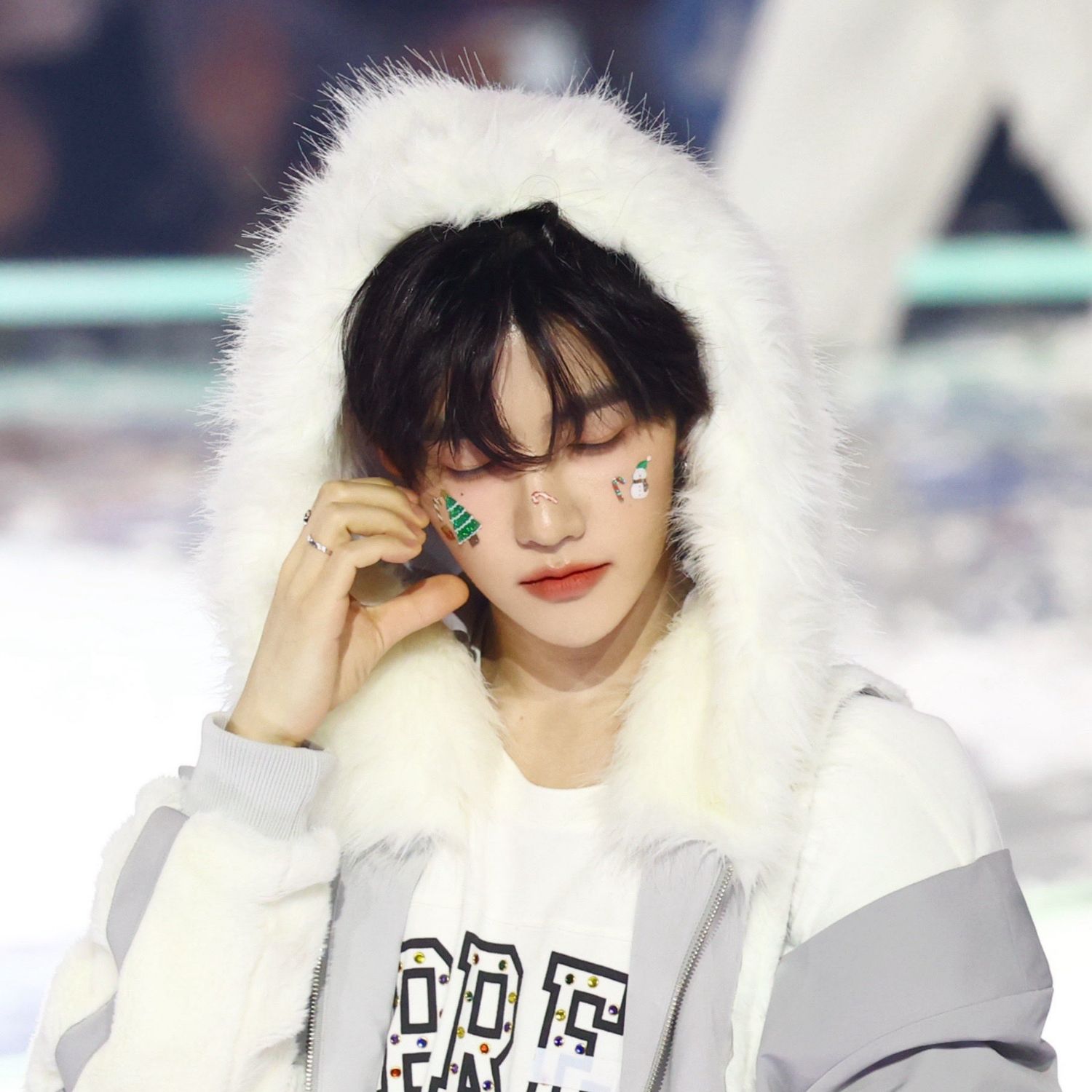 A moment captured by Zhang Hao (ZEROBASEONE)'s fan