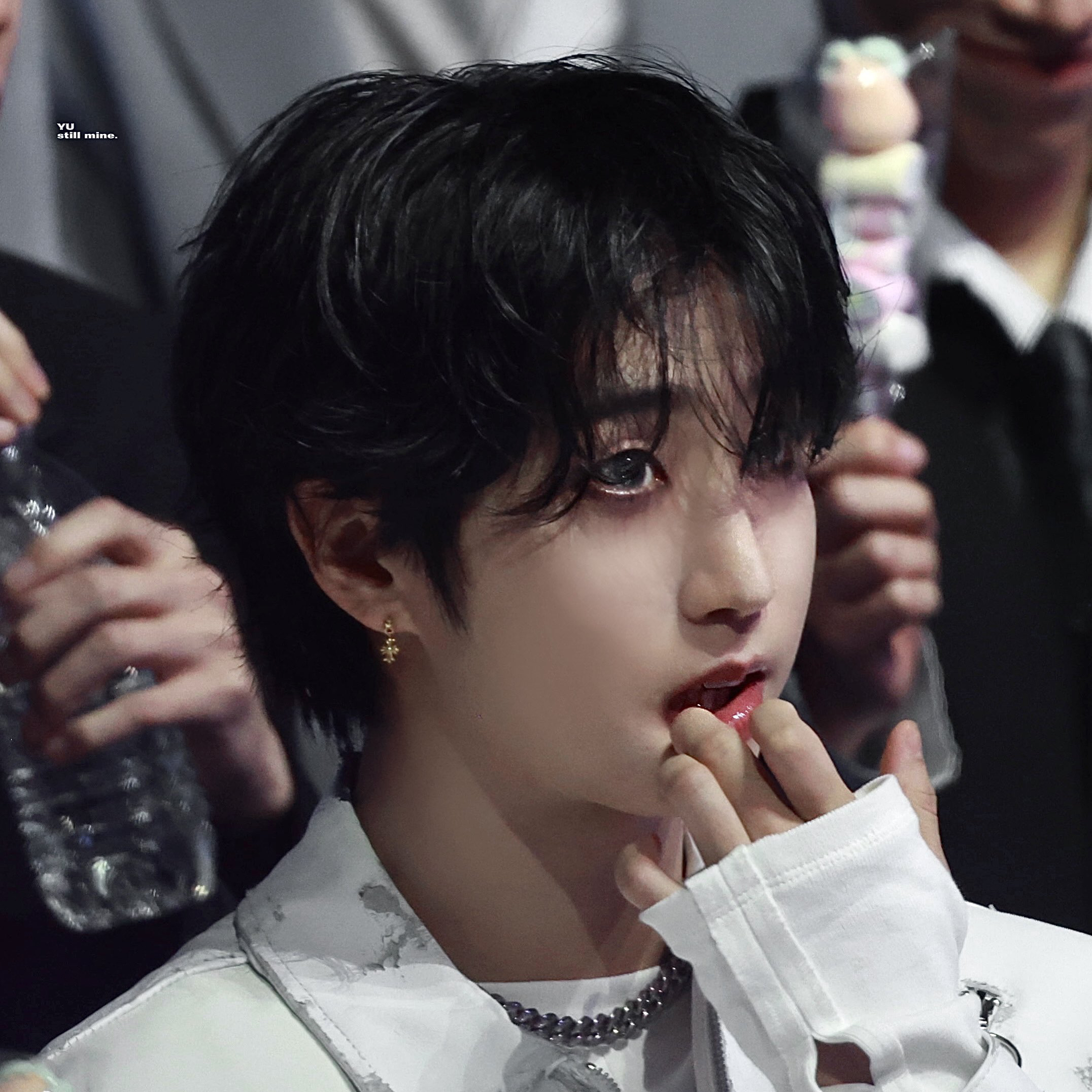 A moment captured by HAN (Stray Kids)'s fan