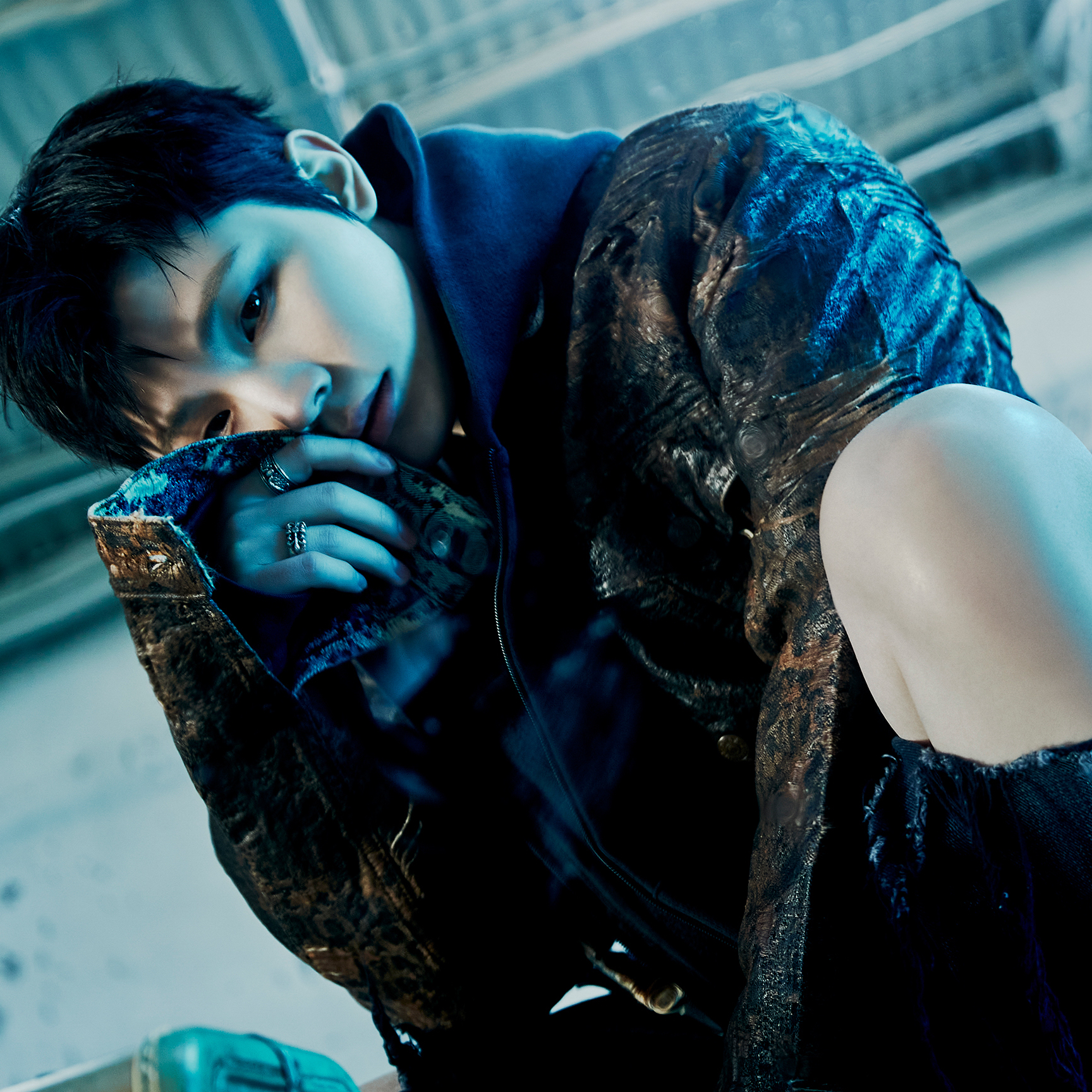 Recent activity shot of Woozi (SEVENTEEN)