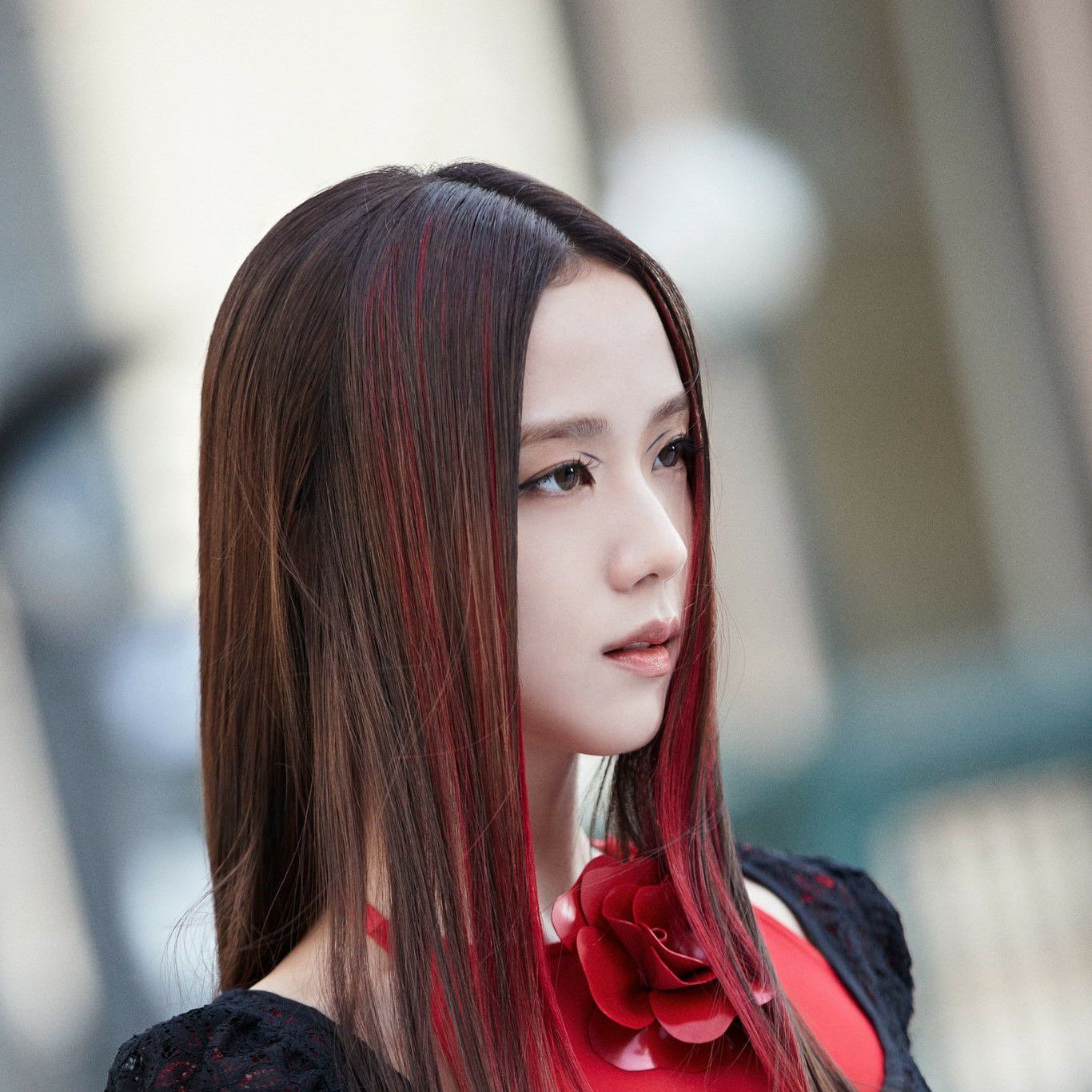 A moment captured by Jisoo (BLACKPINK)'s fan