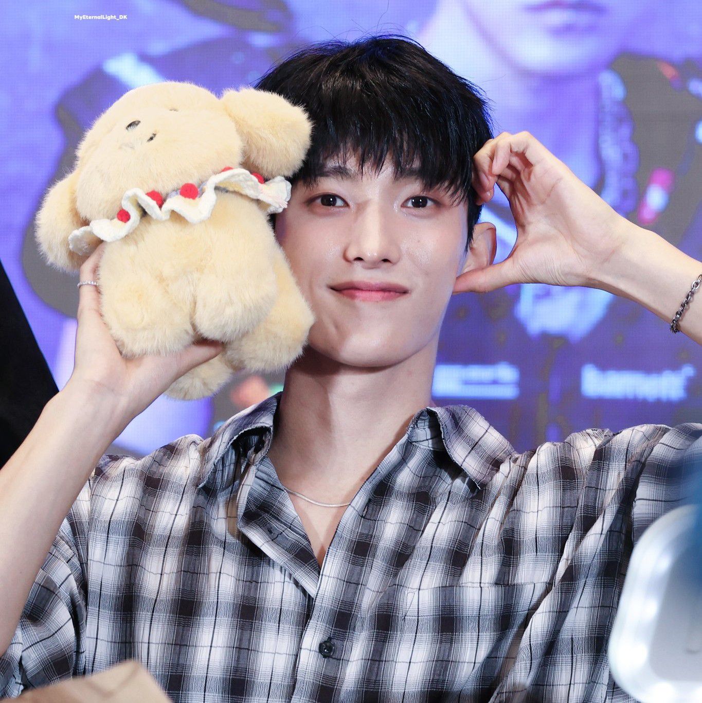 A moment captured by DK (SEVENTEEN)'s fan