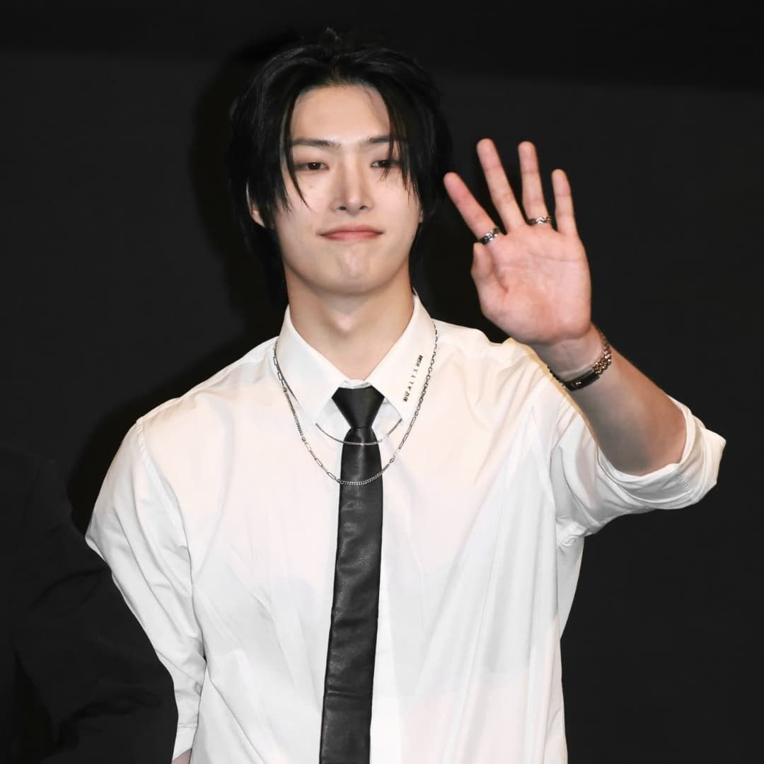 A moment captured by Mingi (ATEEZ)'s fan