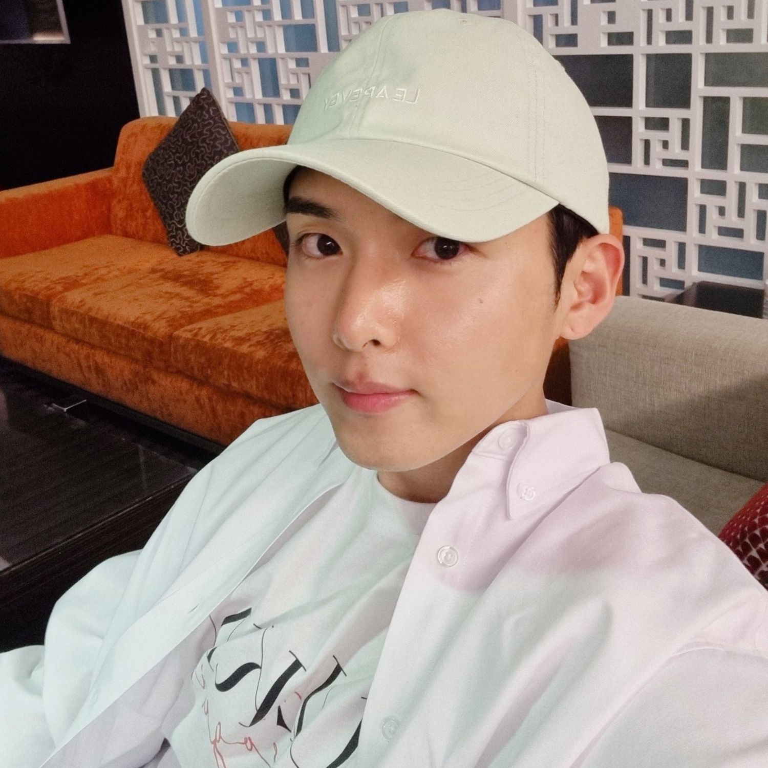 Behind-the-scenes cut of Ryeowook (Super Junior)