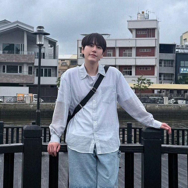 Momen yang diabadikan oleh penggemar Kyuhyun (Super Junior)