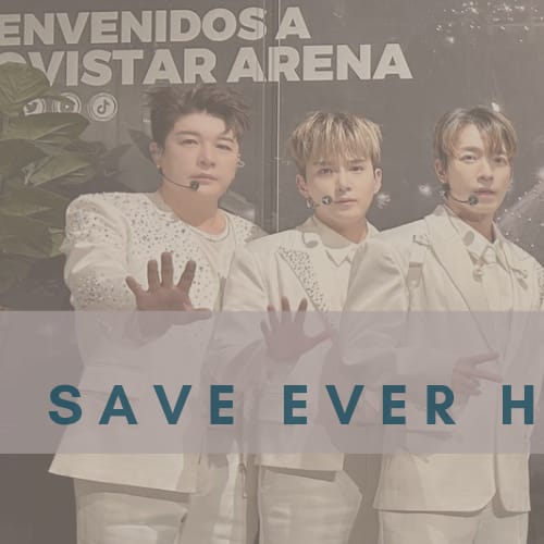 Recent activity shot of Super Junior
