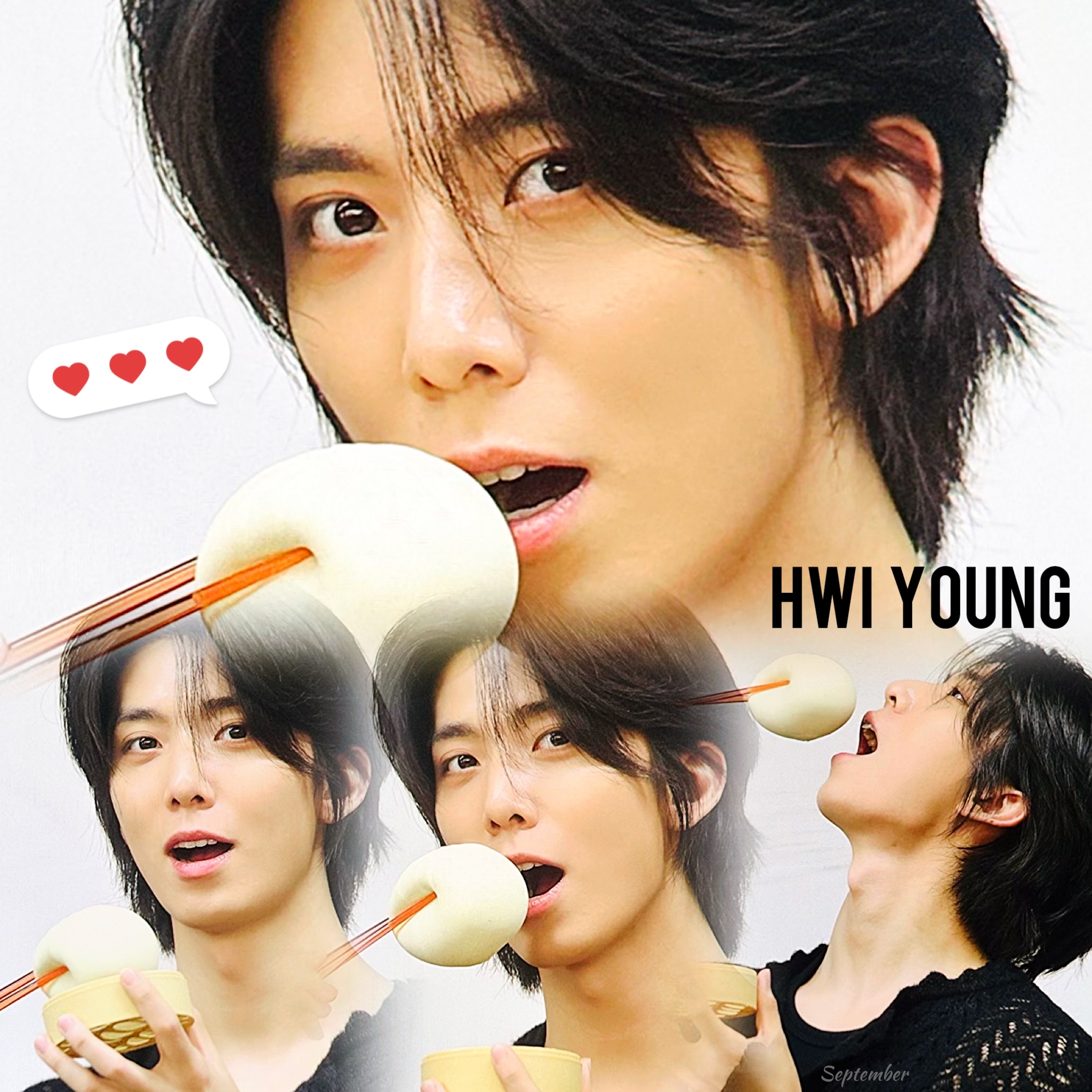 A moment captured by Hwiyoung (SF9)'s fan