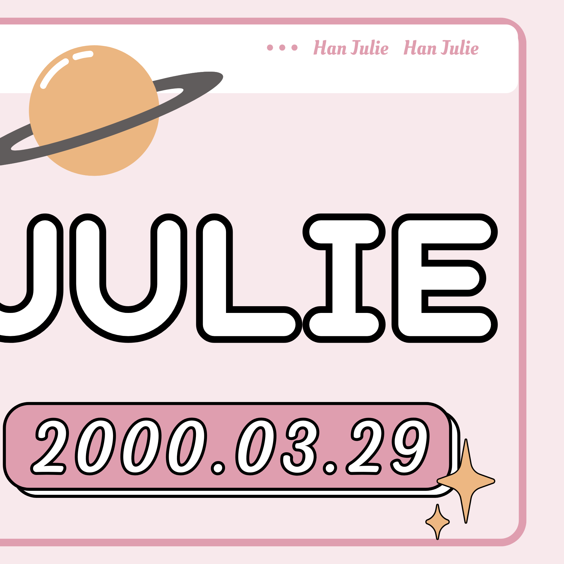 Julie (KISS OF LIFE)的幕后花絮