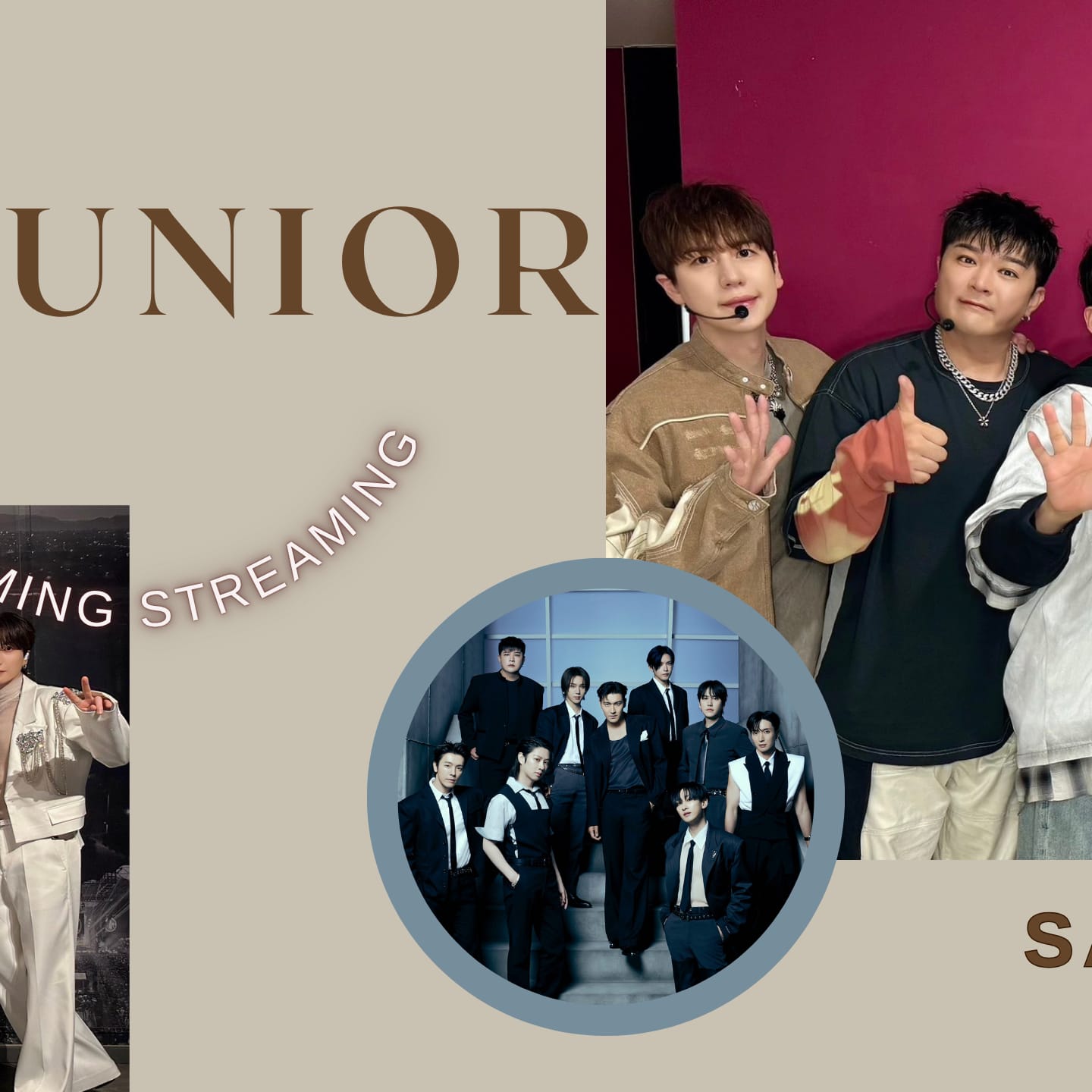 슈퍼주니어의 비하인드 컷