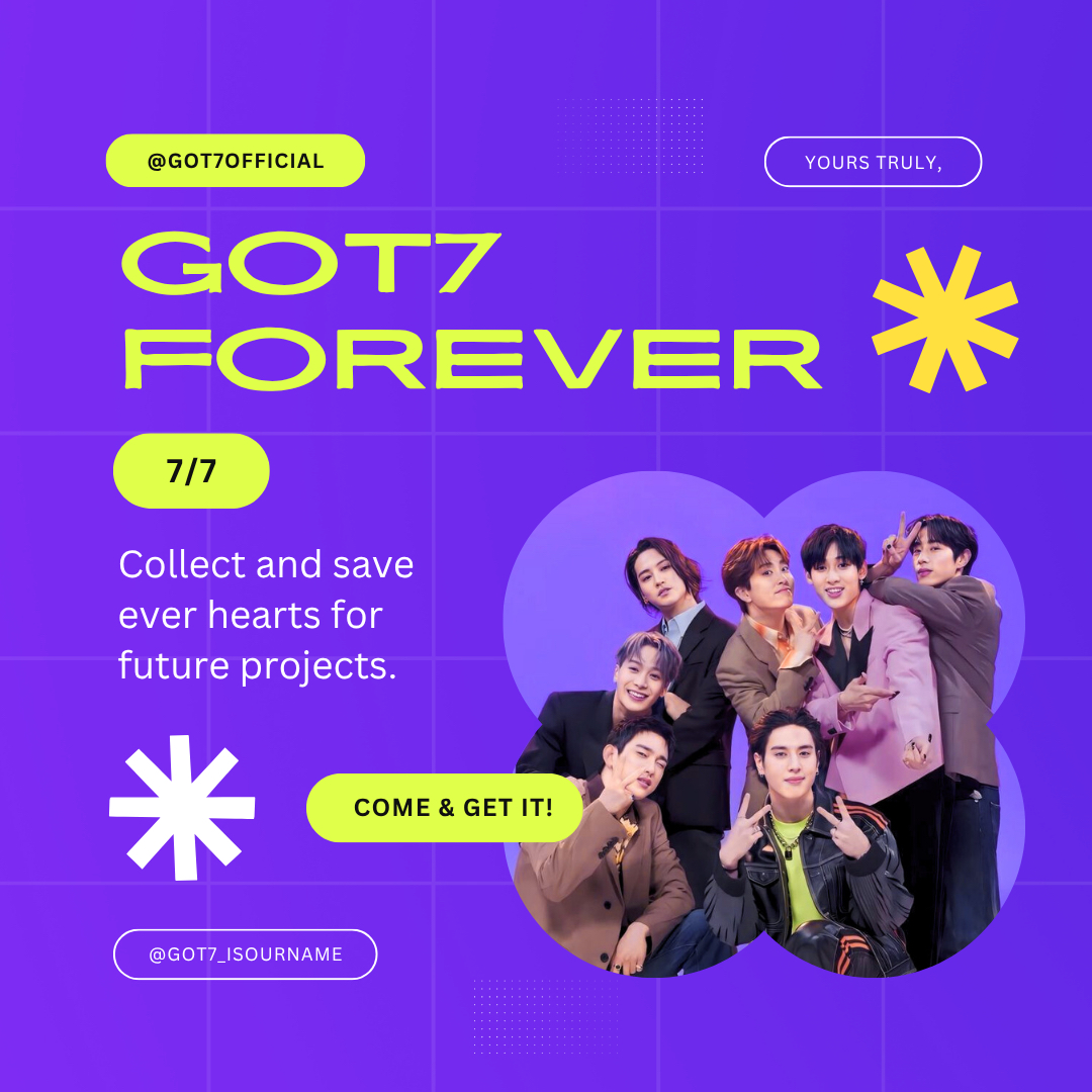 Recent activity shot of GOT7