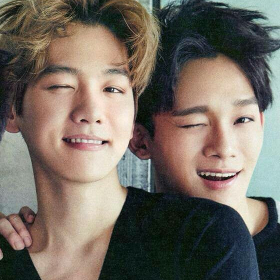 Behind-the-scenes cut of Chen (EXO)