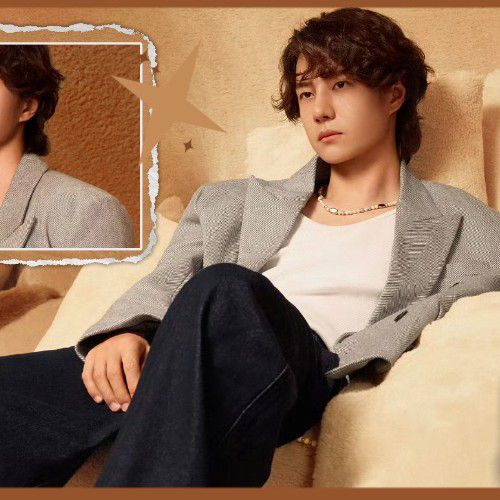 Latest photo of Wang Yibo