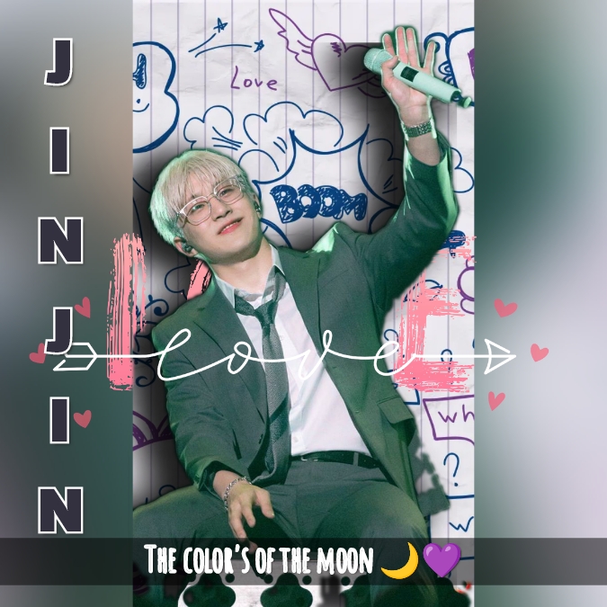 A moment captured by Jinjin (ASTRO)'s fan