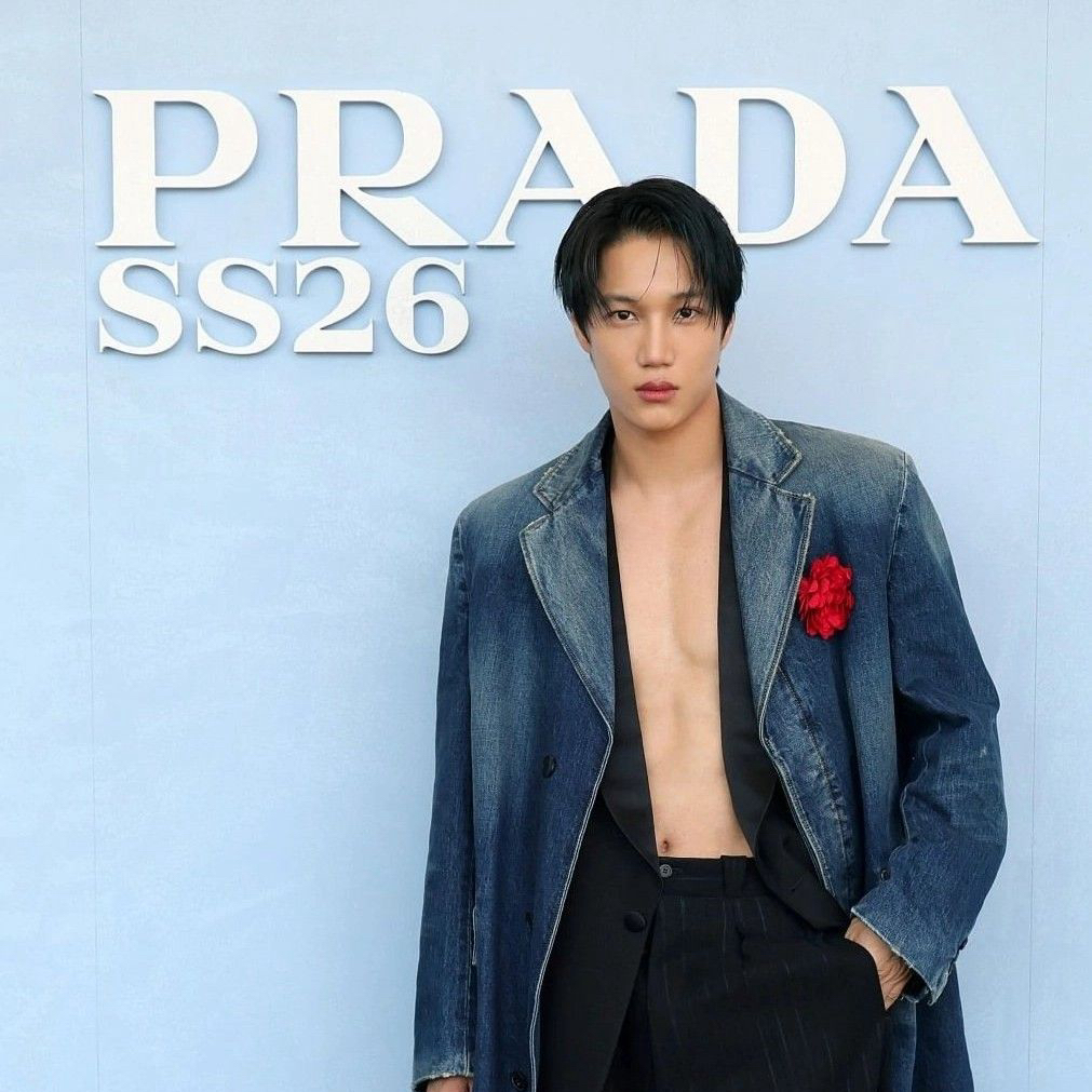 Recent activity shot of Kai (EXO)