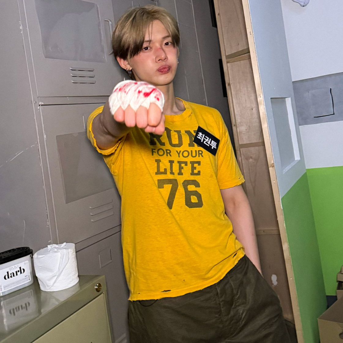 Recent activity shot of Yeonjun (TOMORROW X TOGETHER)