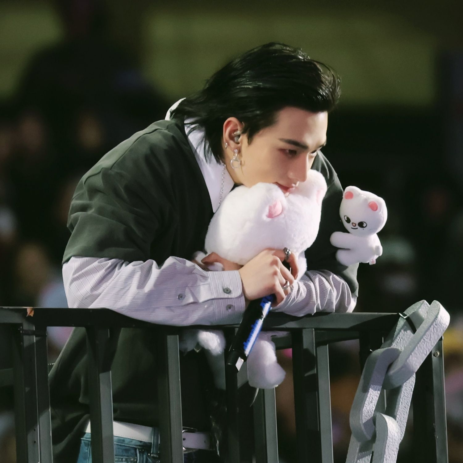 Behind-the-scenes cut of Hyunjin (Stray Kids)