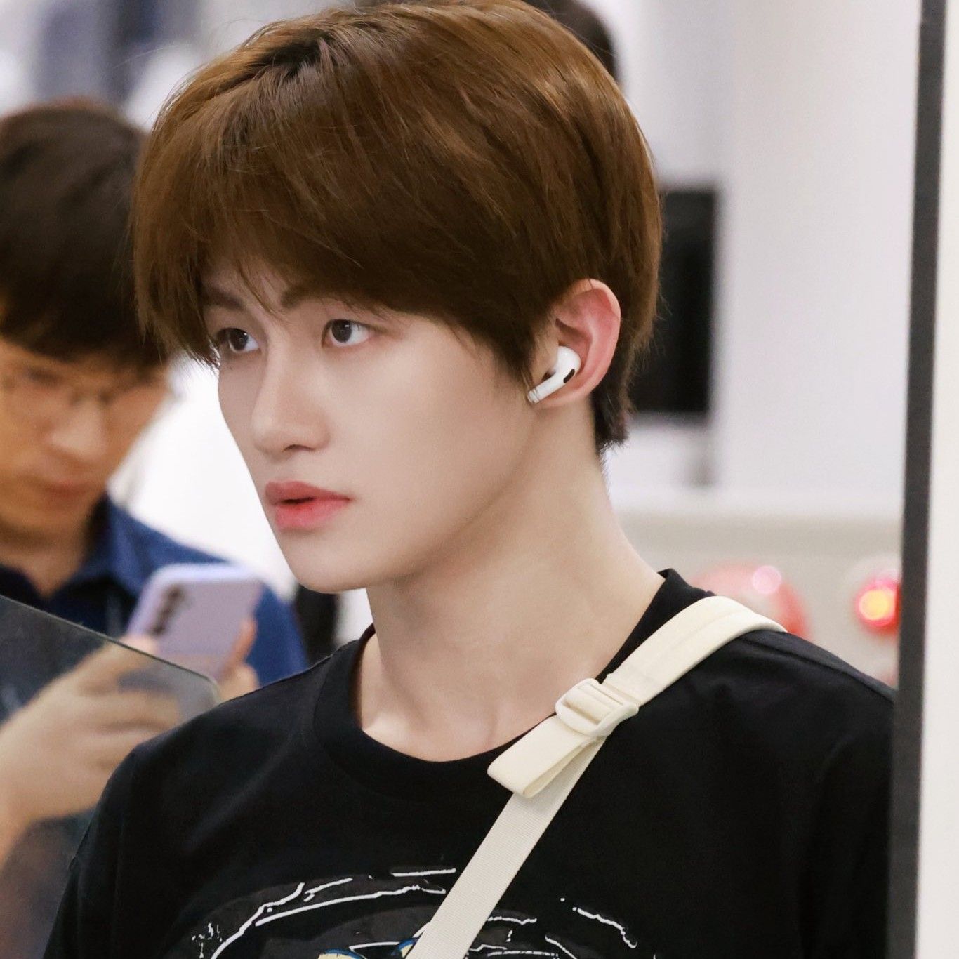 A moment captured by Jihoon (TWS)'s fan