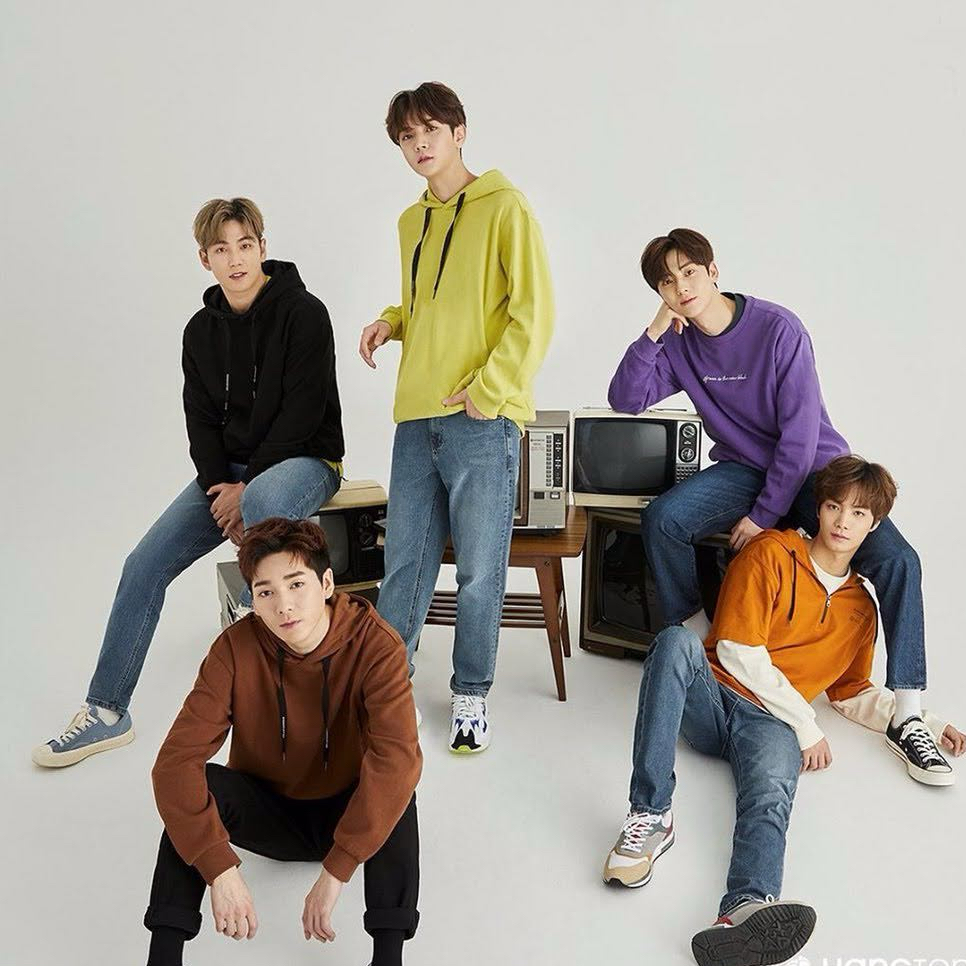 Recent activity shot of NU'EST