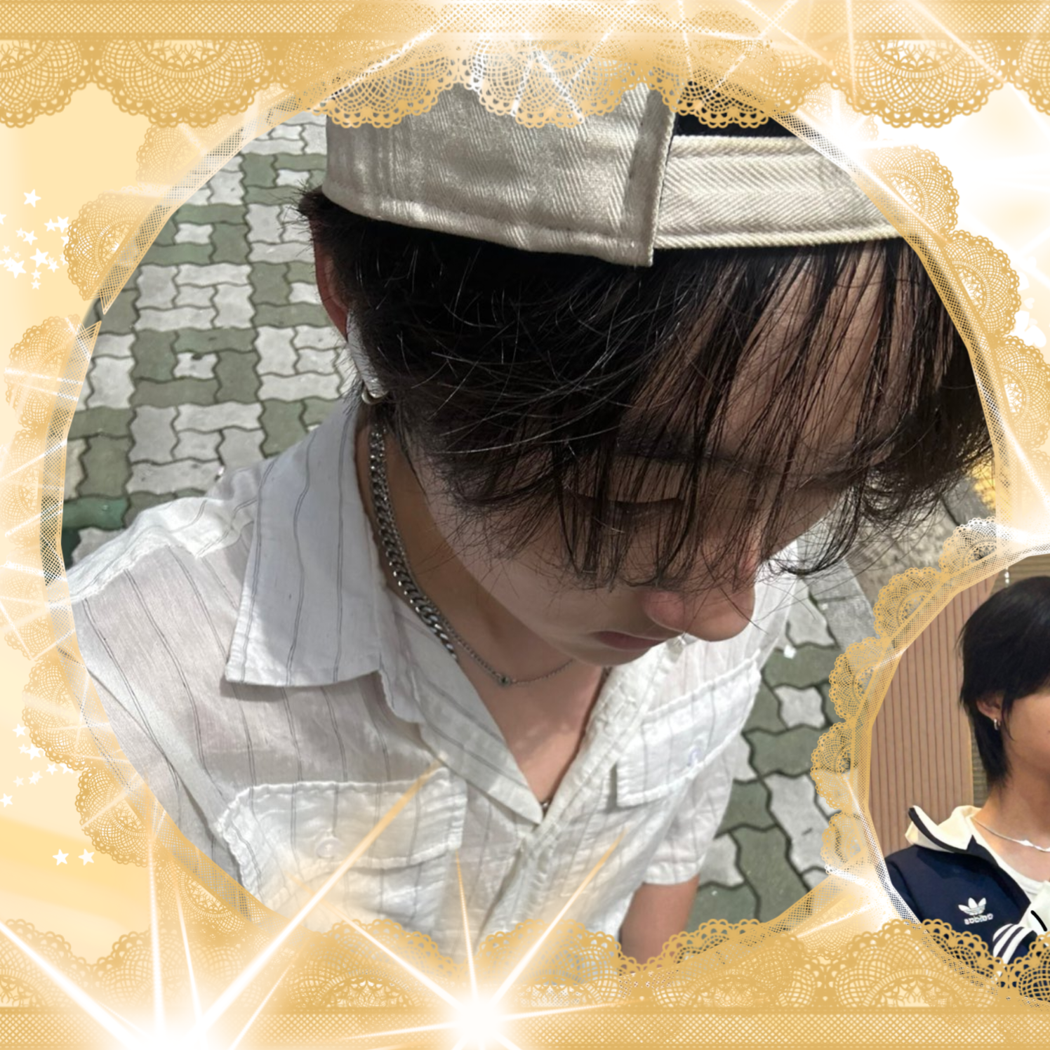 Behind-the-scenes cut of Na Yunseo