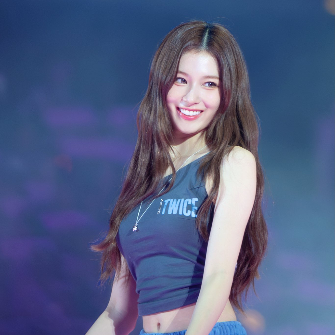 Sana (TWICE)粉丝拍下的瞬间
