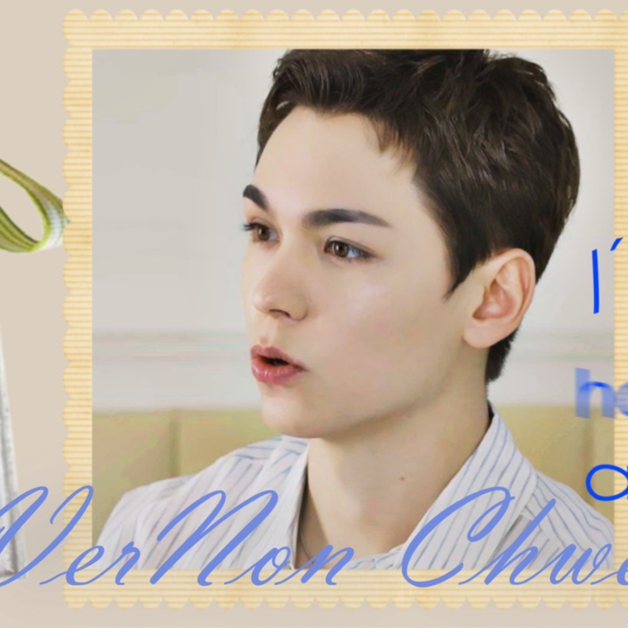 Recent activity shot of Vernon (SEVENTEEN)