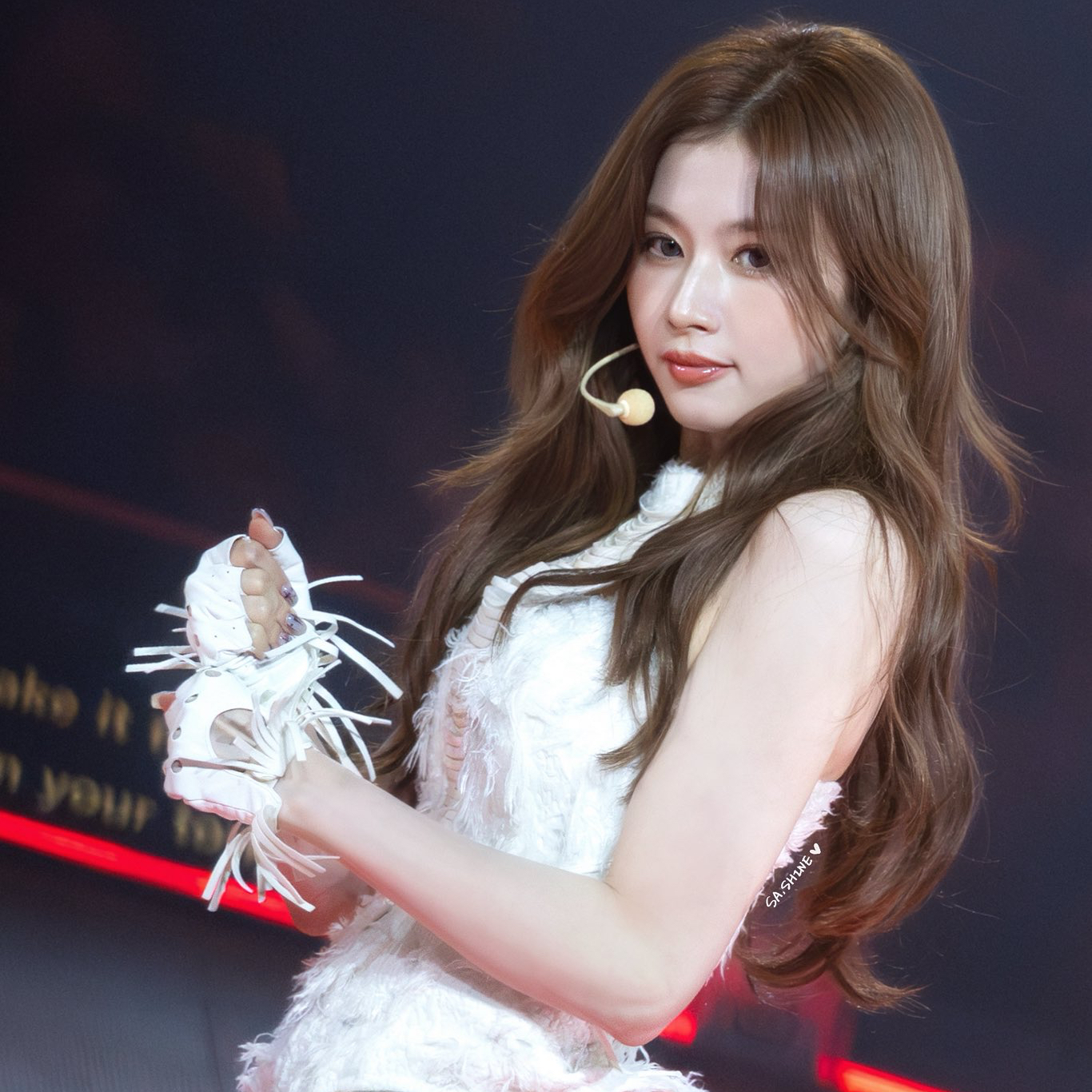 Sana (TWICE)粉丝拍下的瞬间