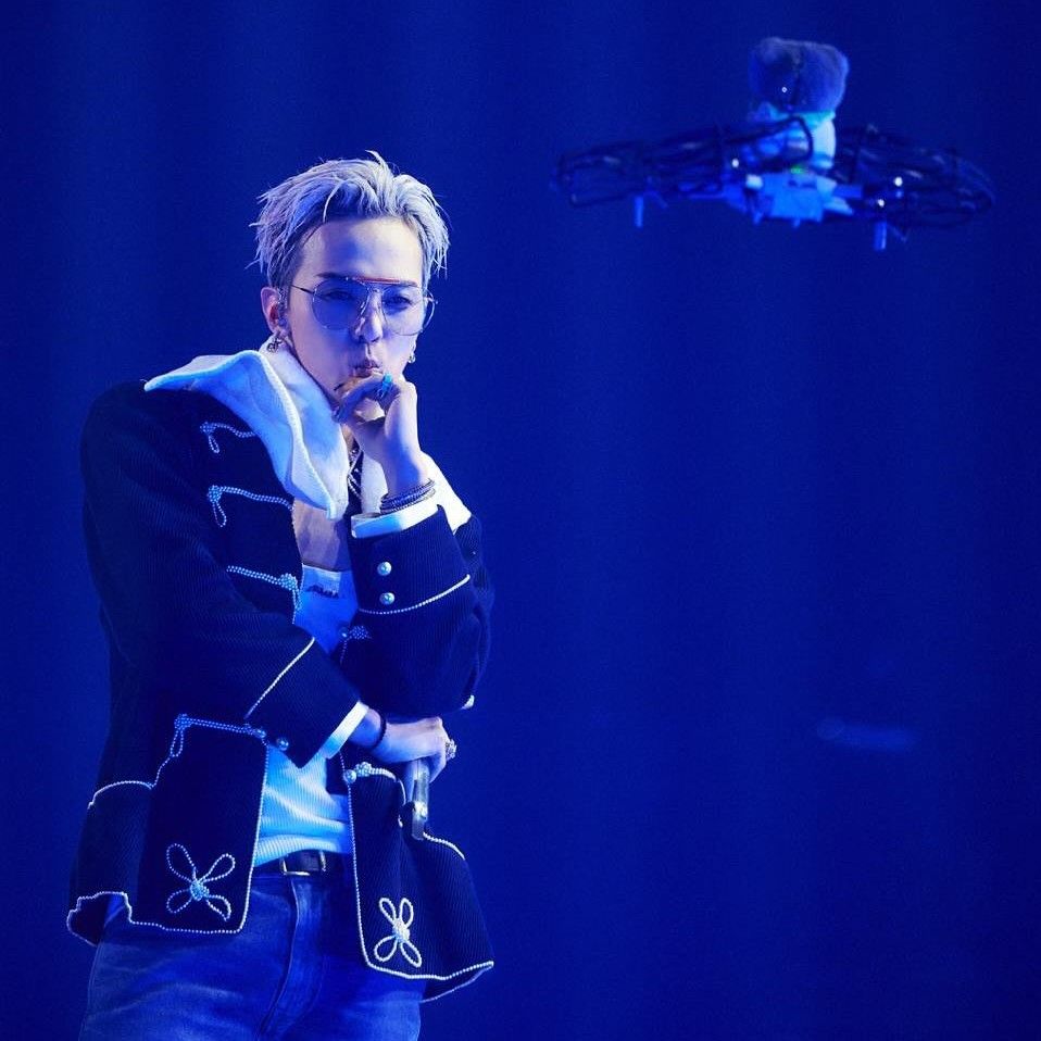 A moment captured by G-DRAGON (BIGBANG)'s fan