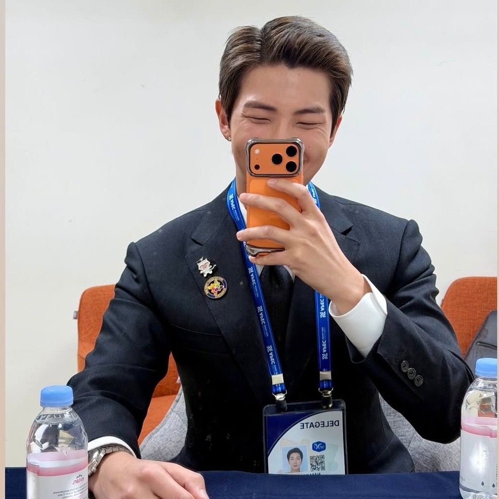 A moment captured by BTS's fan