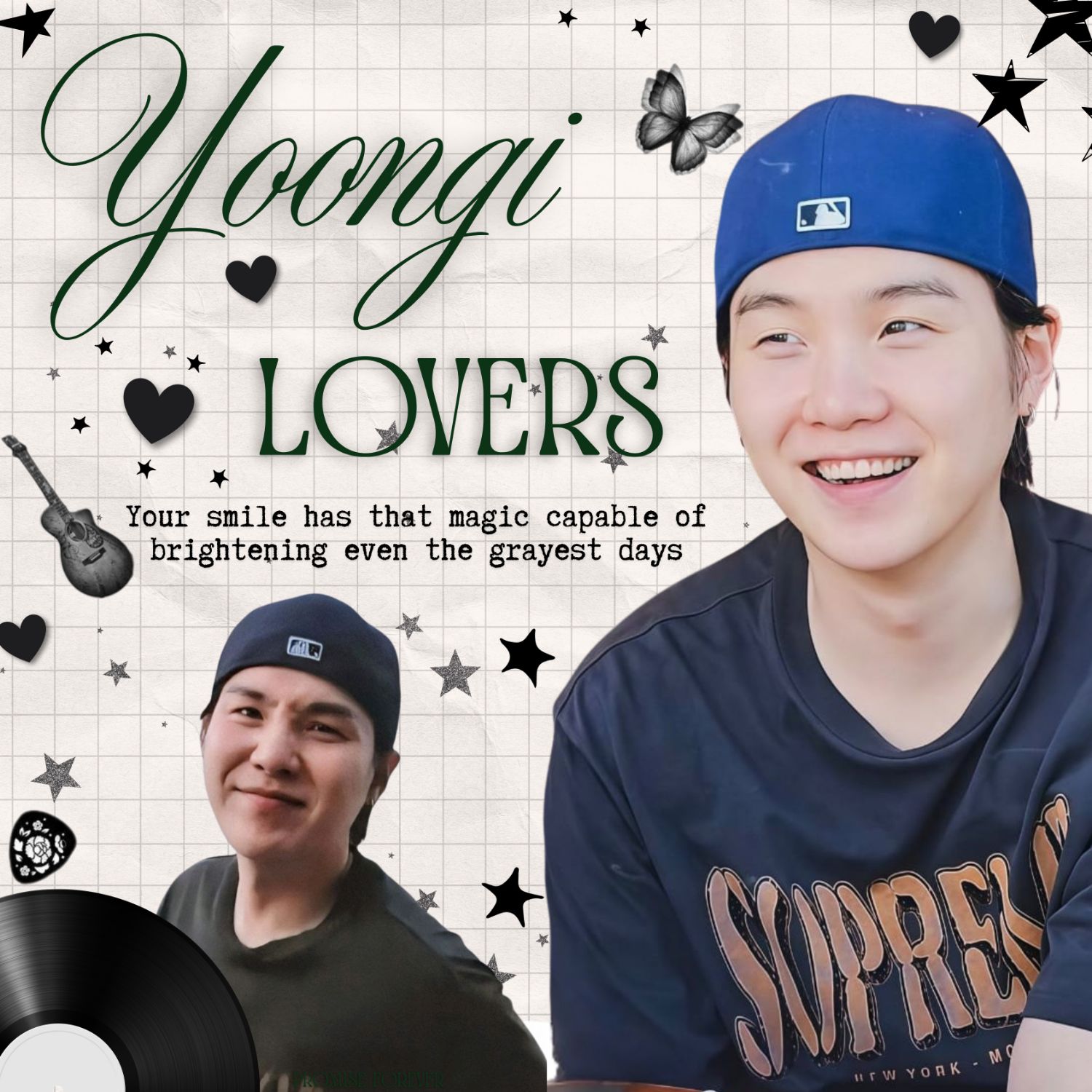 Recent activity shot of SUGA (BTS)