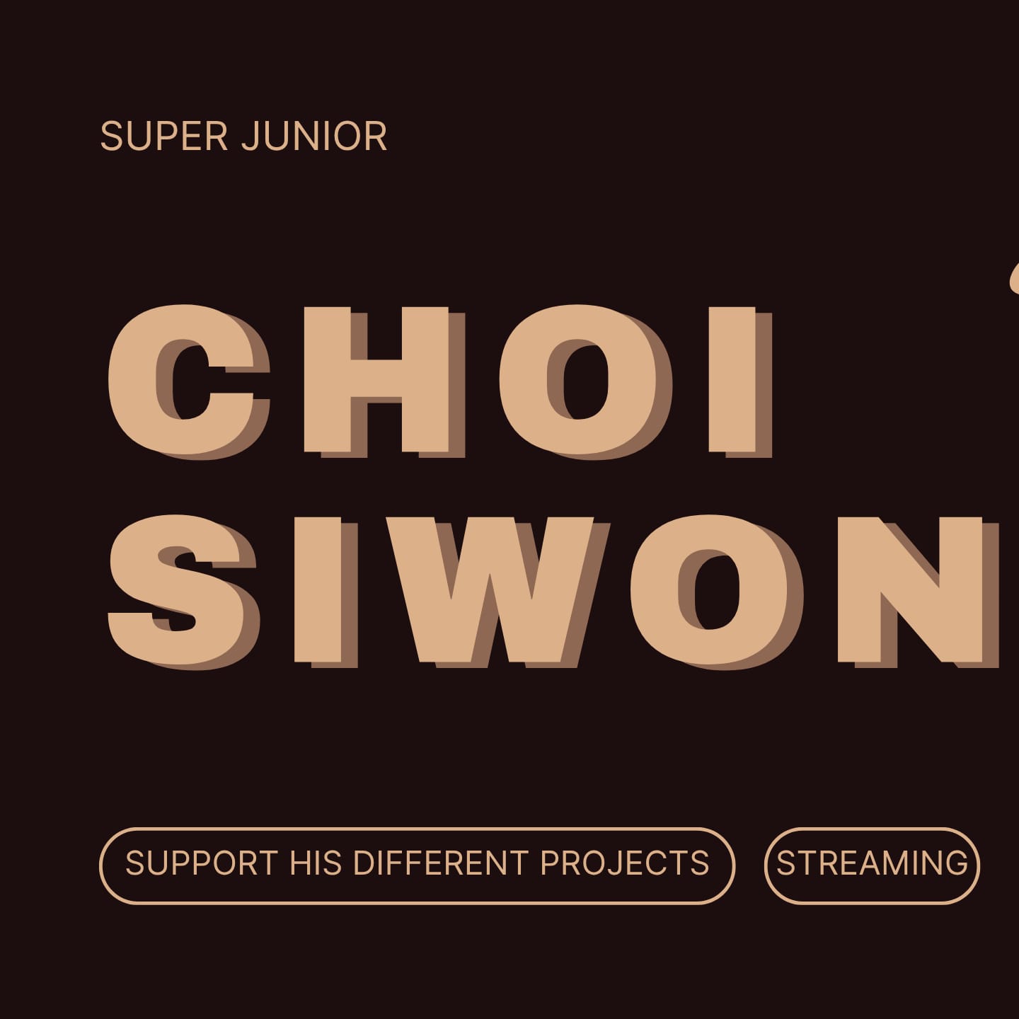 Recent activity shot of Siwon (Super Junior)