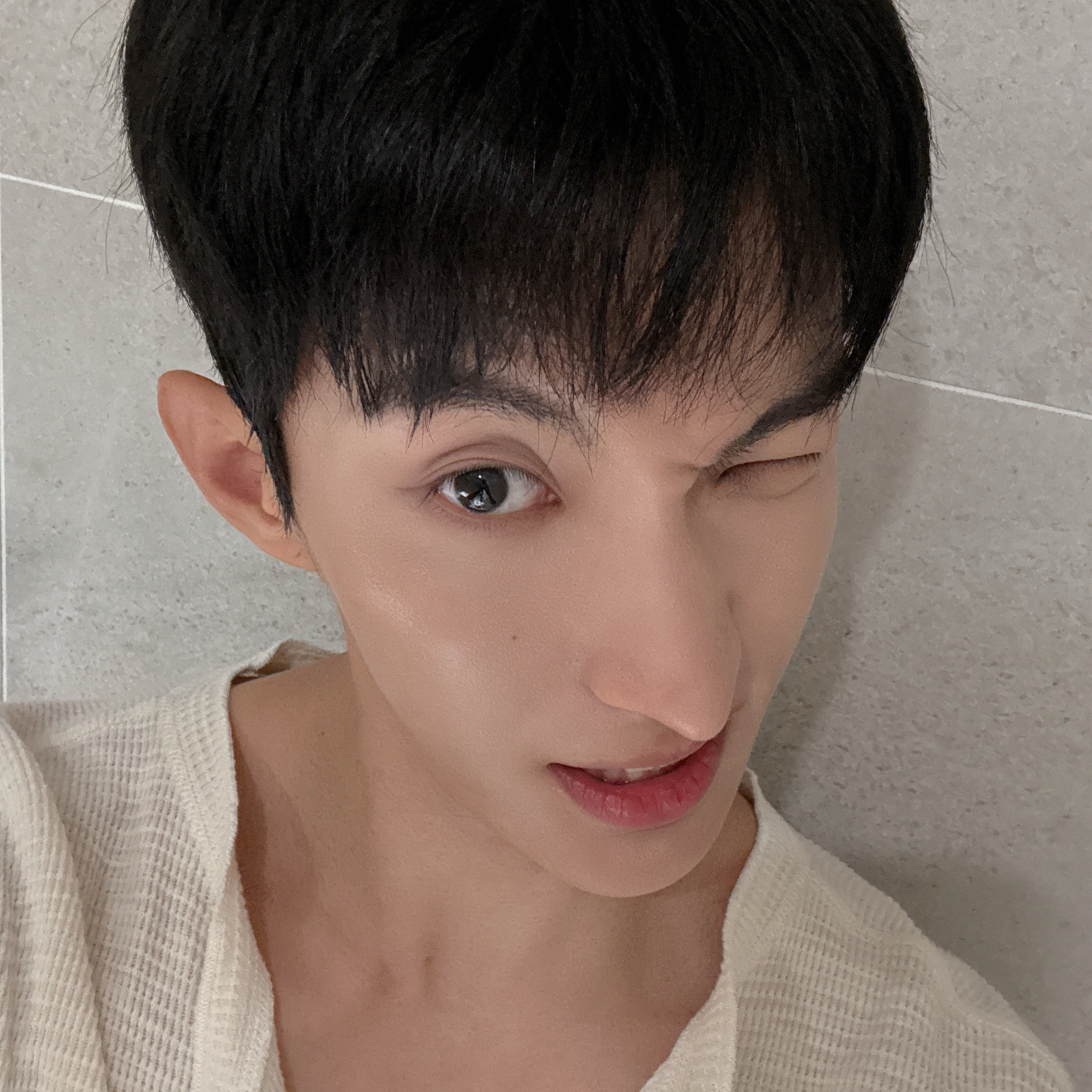 A moment captured by DK (SEVENTEEN)'s fan