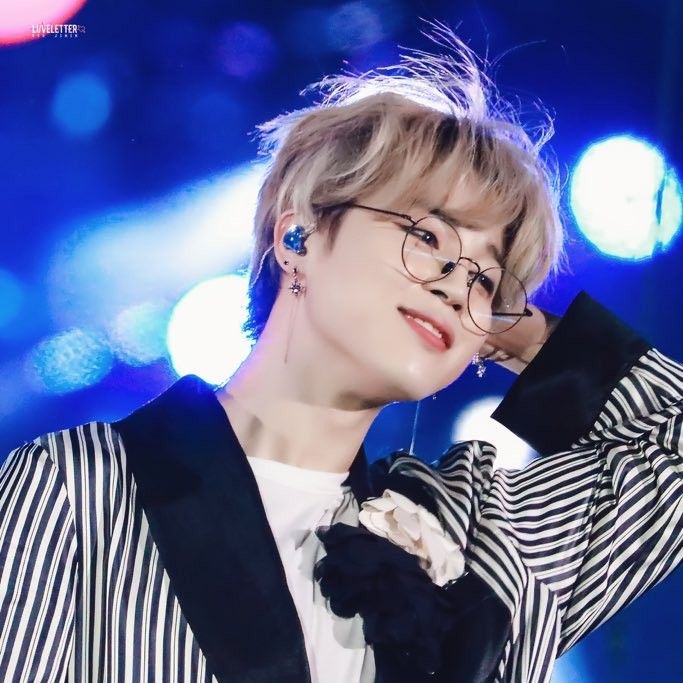 Recent activity shot of Jimin (BTS)