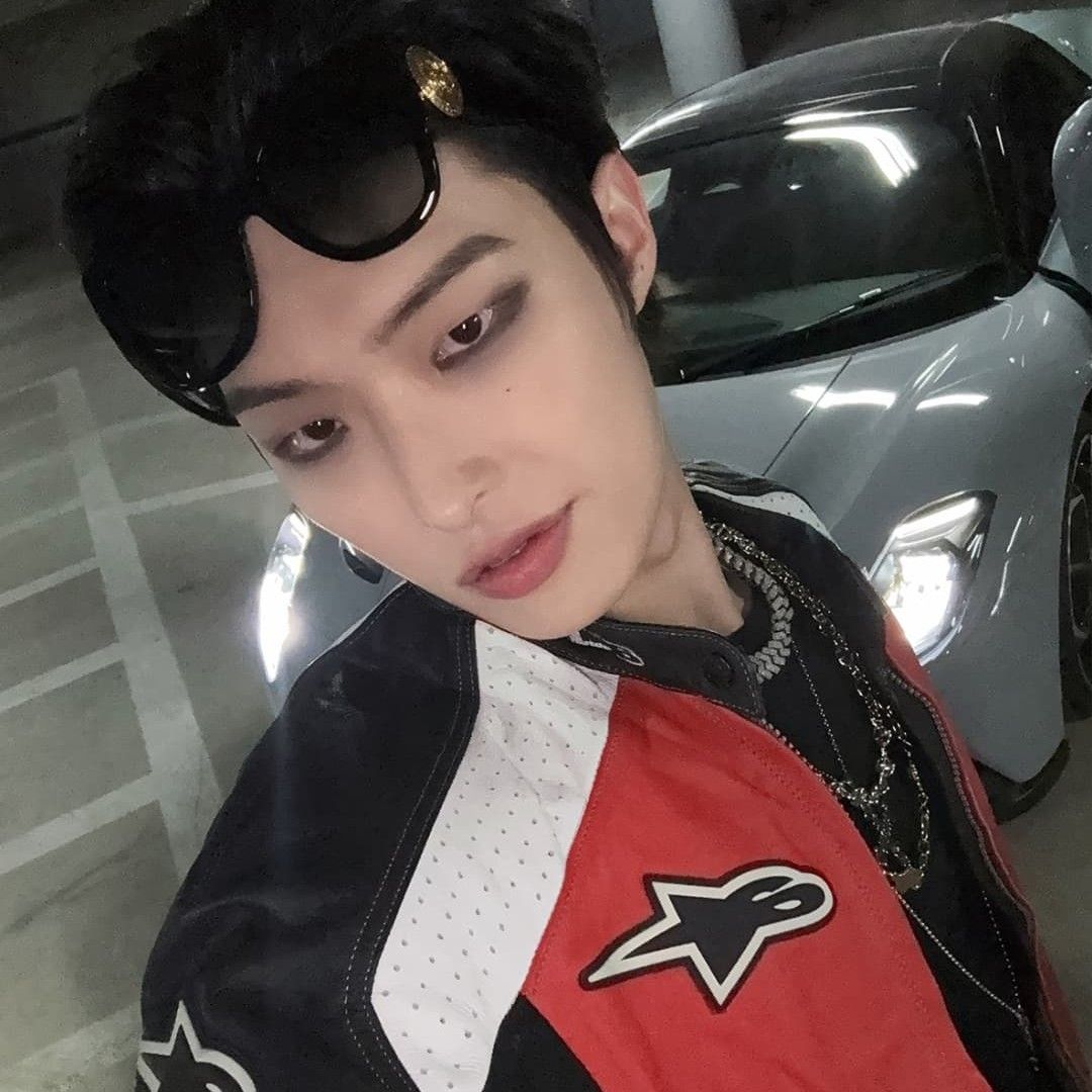 Recent activity shot of Mingi (ATEEZ)
