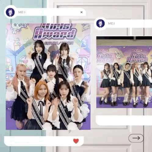 Latest photo of ME:I