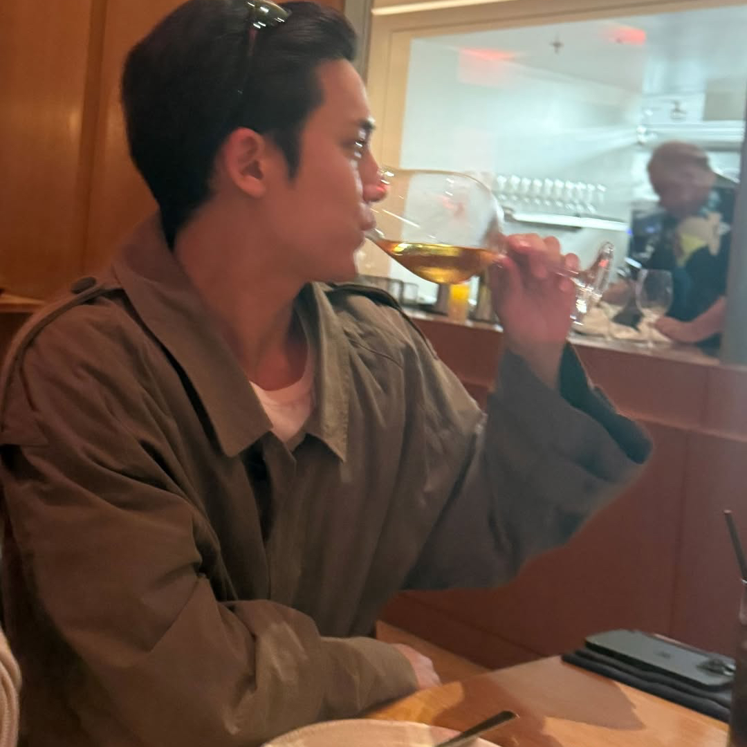 Recent activity shot of Mingyu (SEVENTEEN)