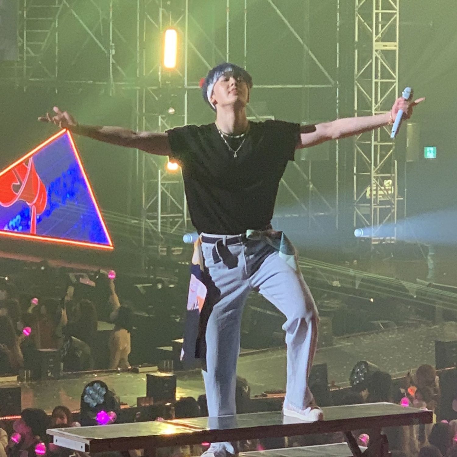 A moment captured by Sanha (ASTRO)'s fan