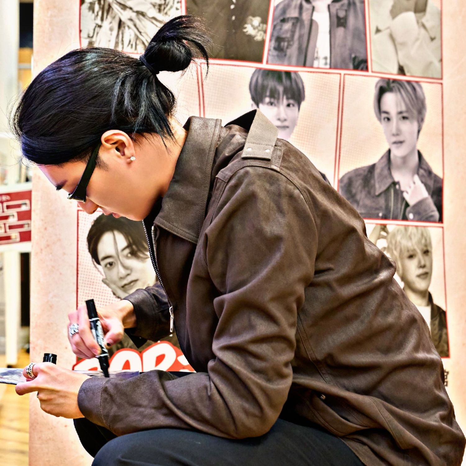 A moment captured by Haruto (TREASURE)'s fan