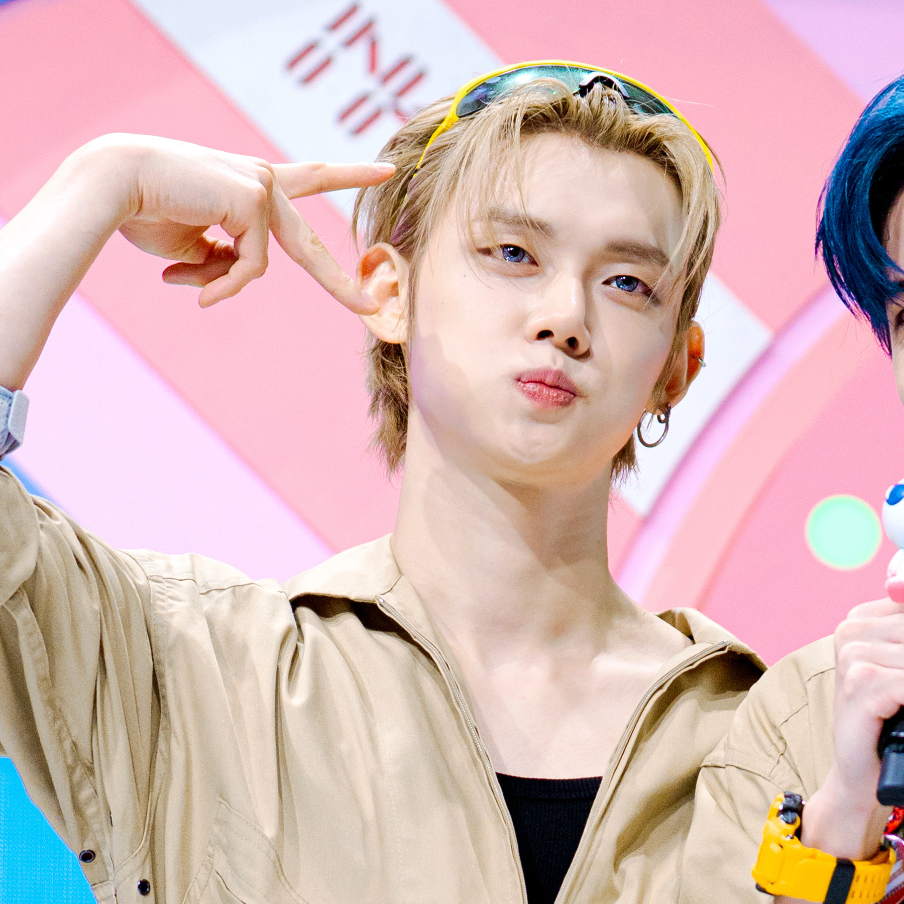 A moment captured by Yeonjun (TOMORROW X TOGETHER)'s fan