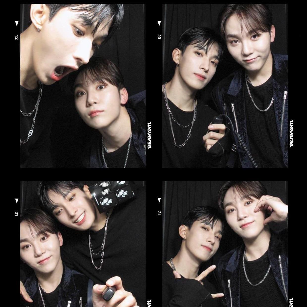 A moment captured by Seungkwan (SEVENTEEN)'s fan