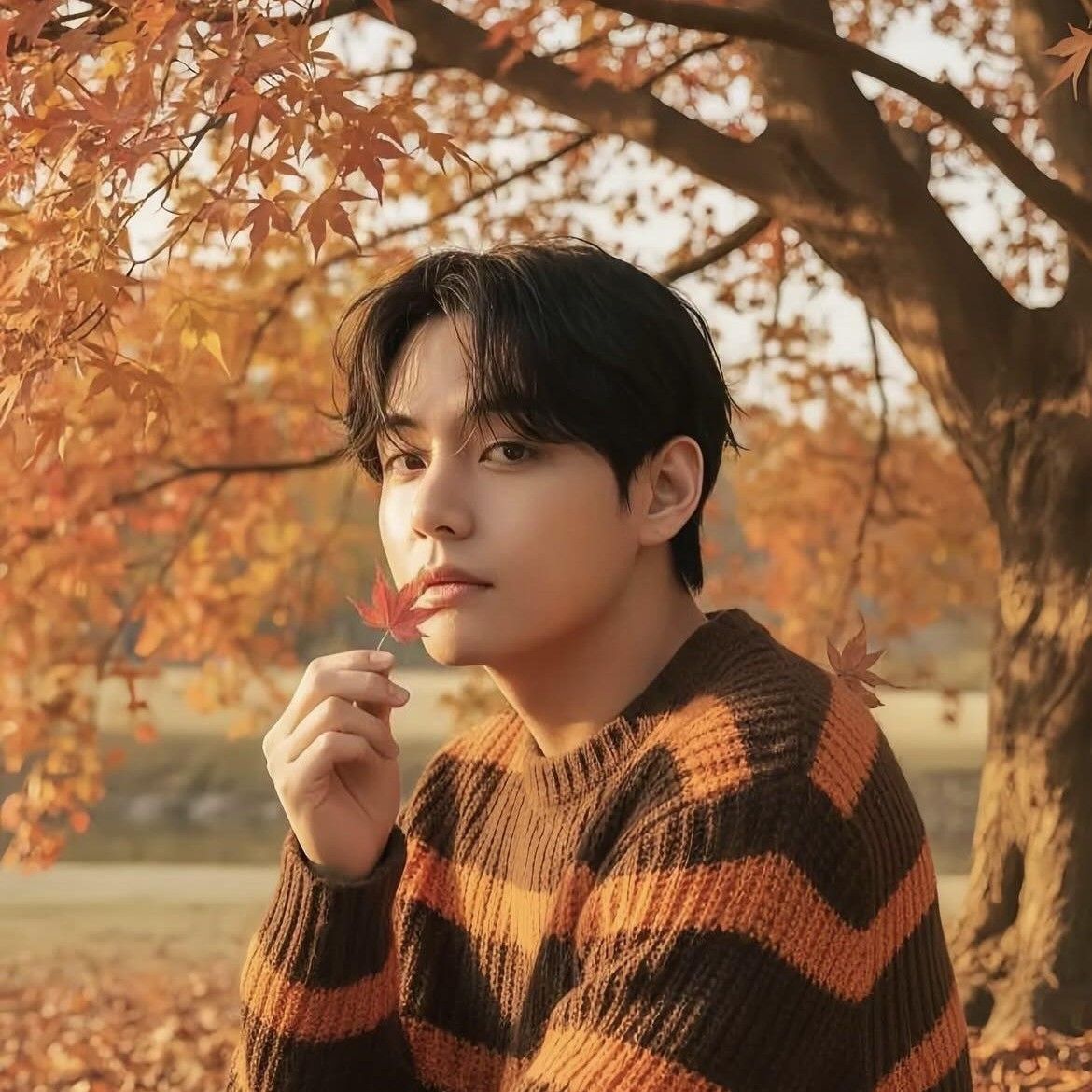 Recent activity shot of V (BTS)