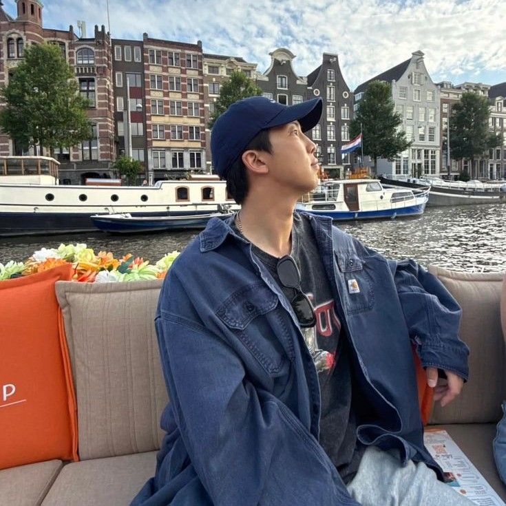 A moment captured by RM (BTS)'s fan
