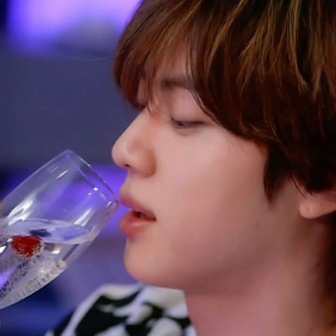 Recent activity shot of Jin (BTS)