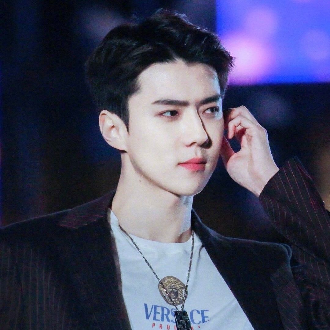 A moment captured by Sehun (EXO)'s fan