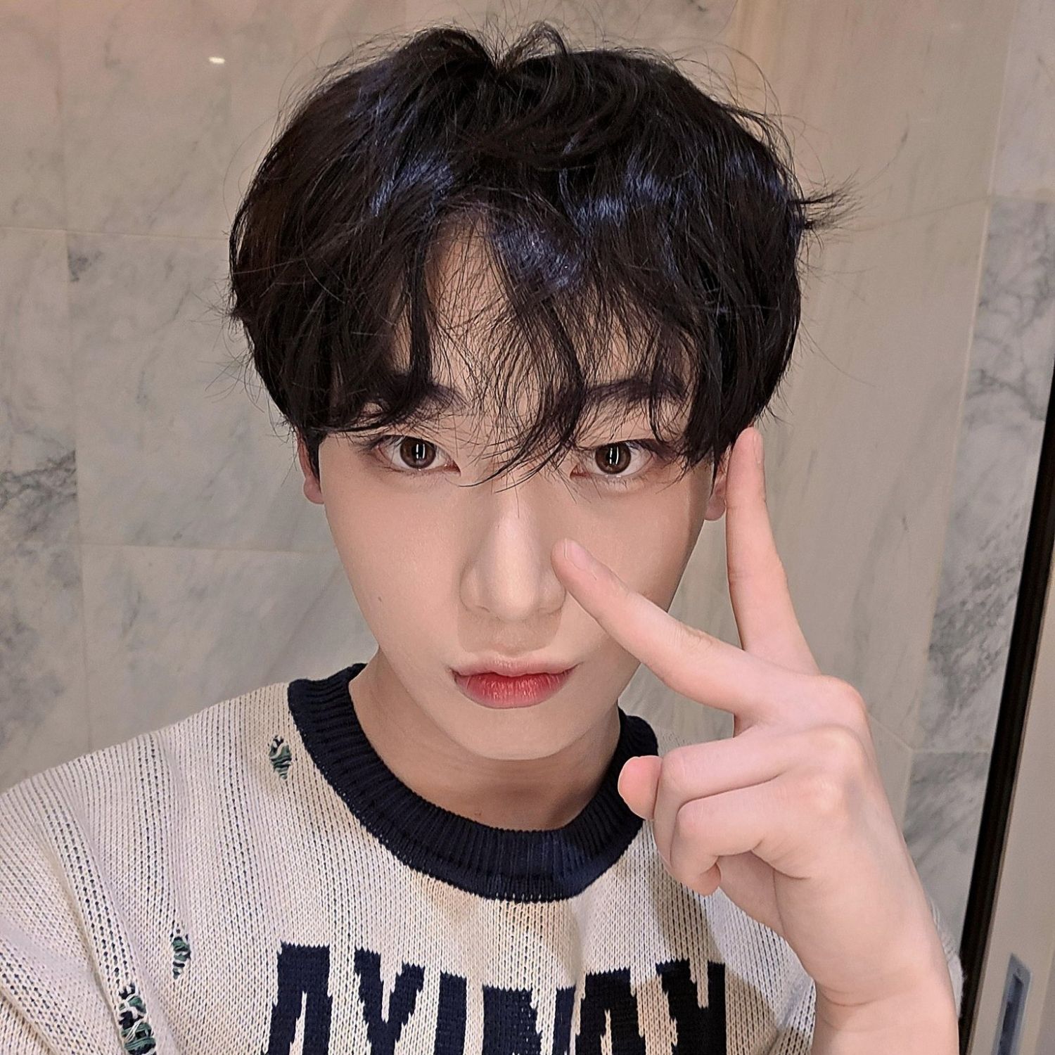 Recent activity shot of Sunoo (ENHYPEN)