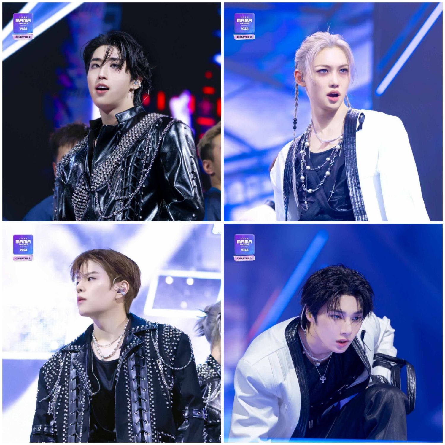 A moment captured by Stray Kids's fan