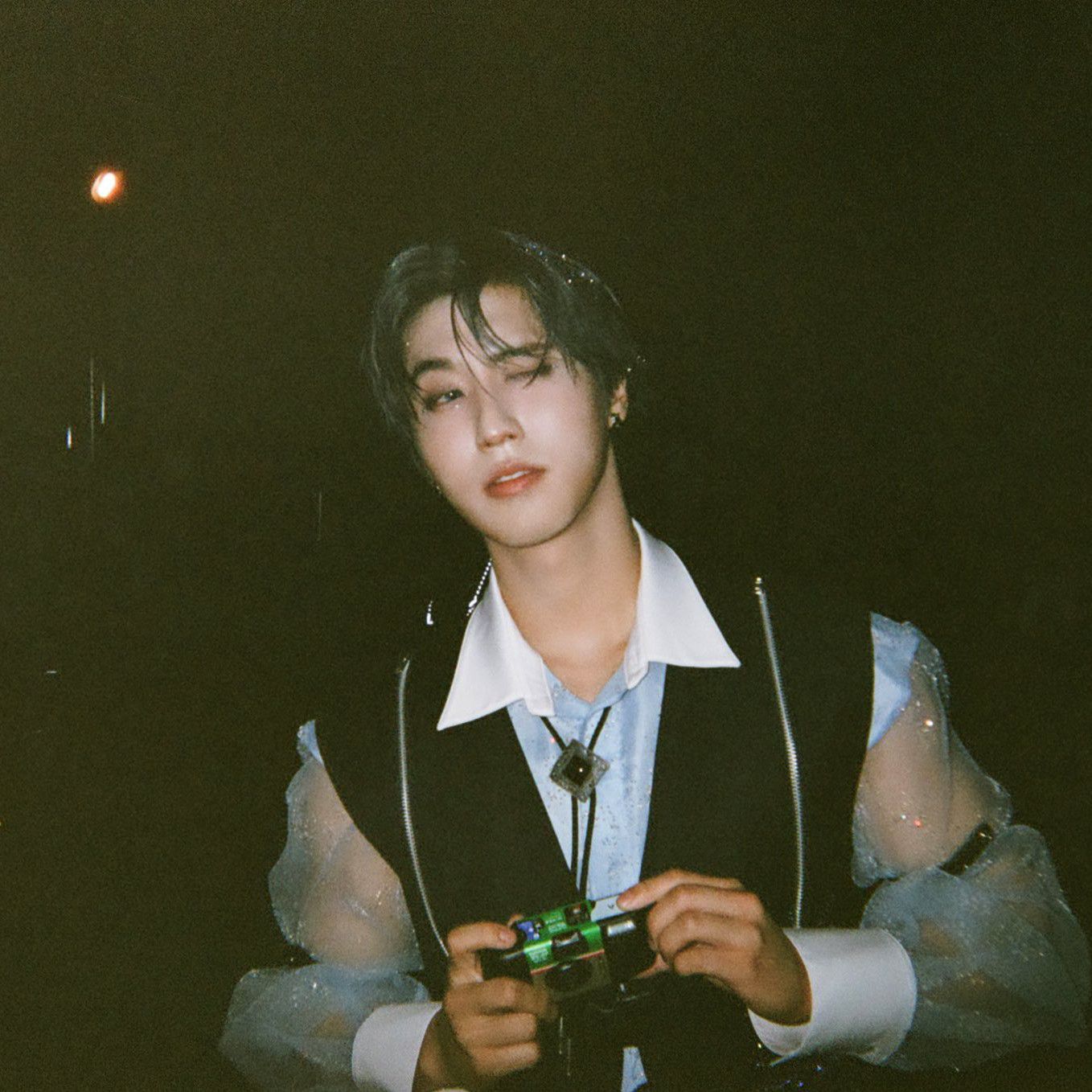 Recent activity shot of HAN (Stray Kids)