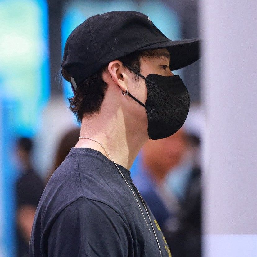 Recent activity shot of Bang Chan (Stray Kids)
