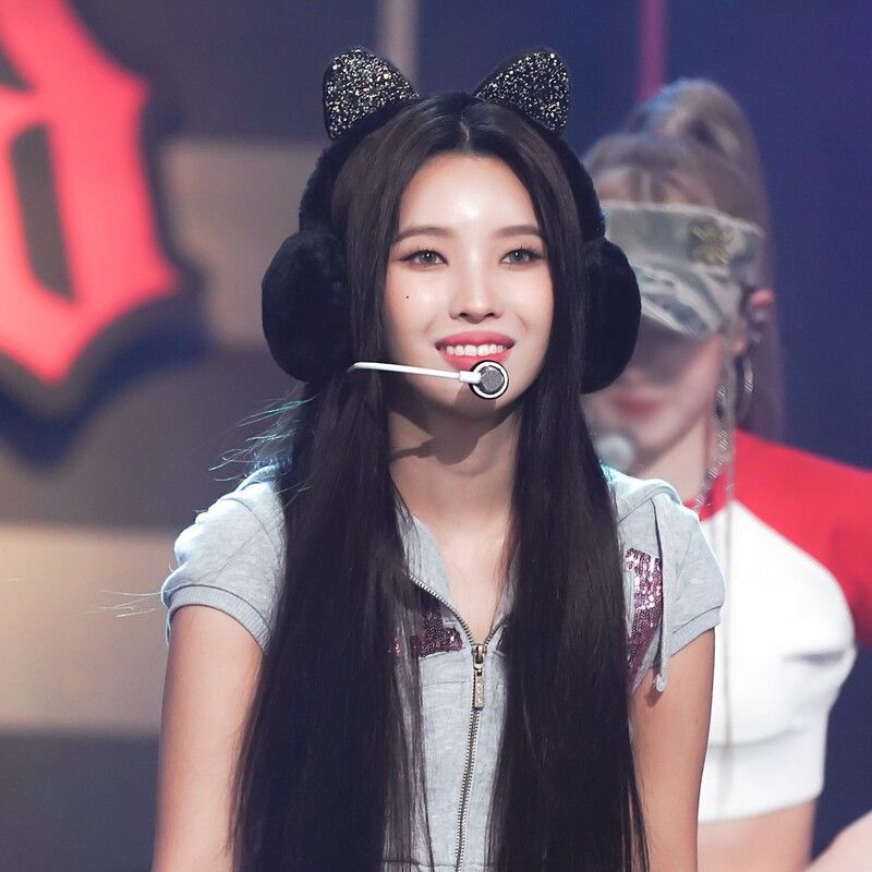 A moment captured by Soyeon (i-dle)'s fan