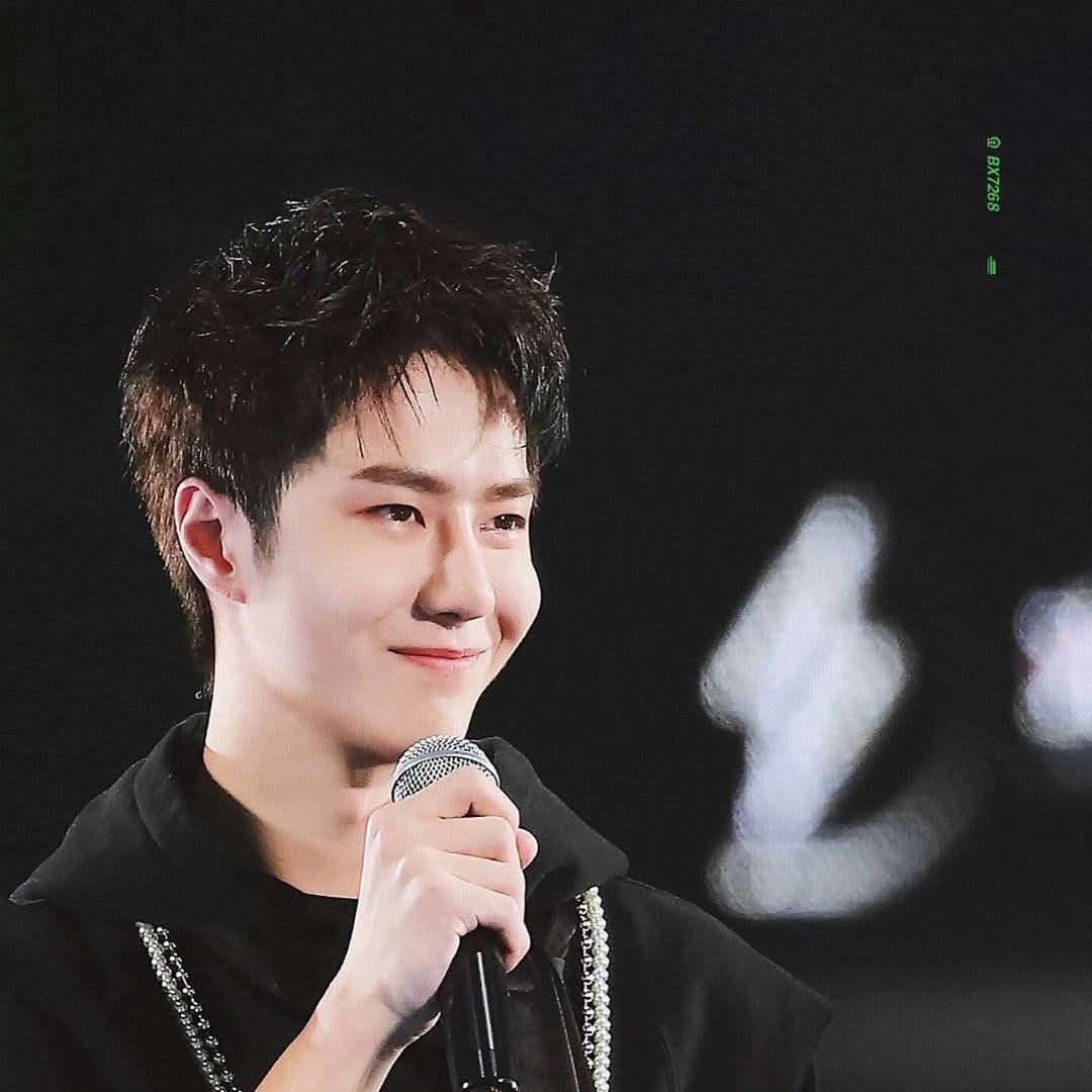 Latest photo of Wang Yibo