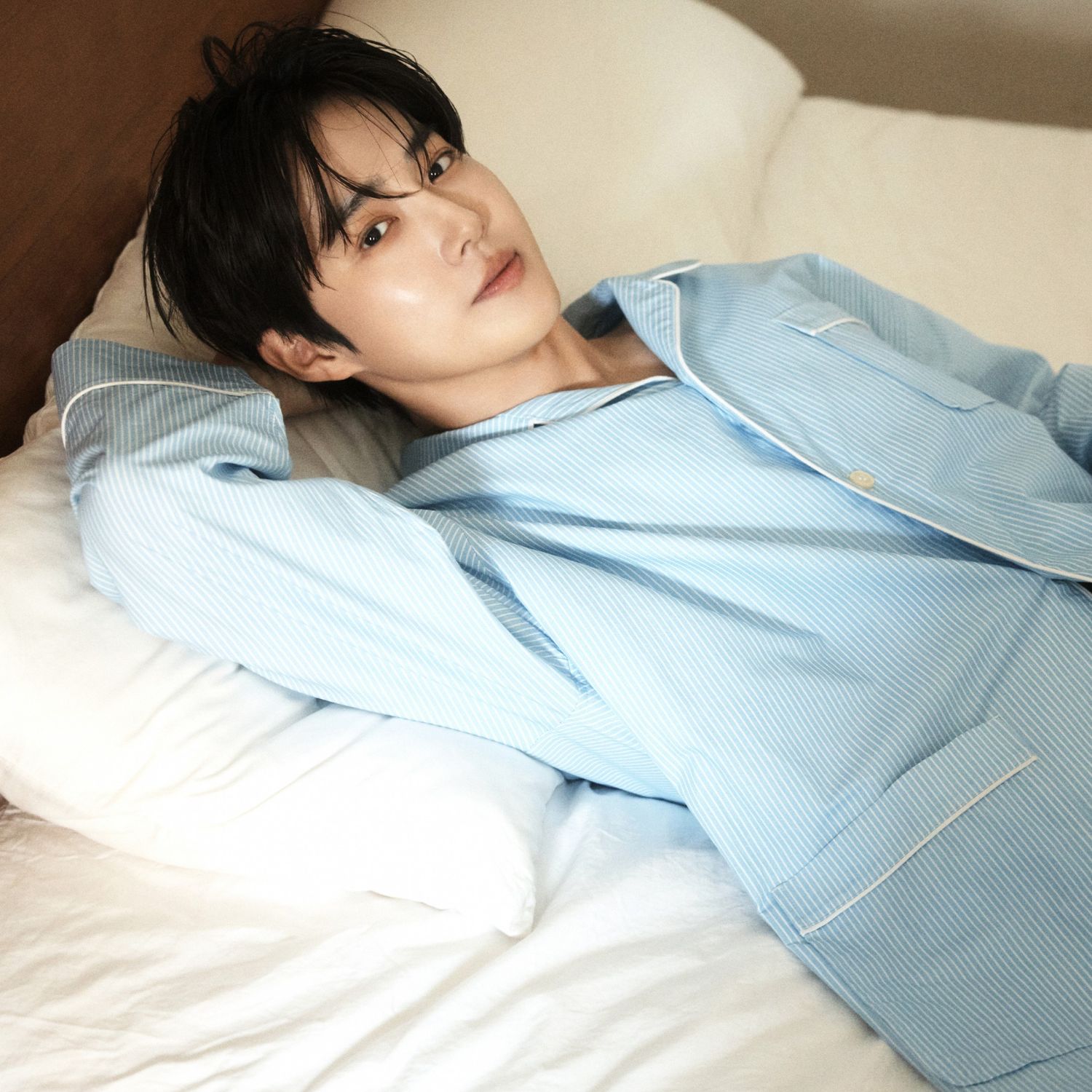 Recent activity shot of Suho (EXO)